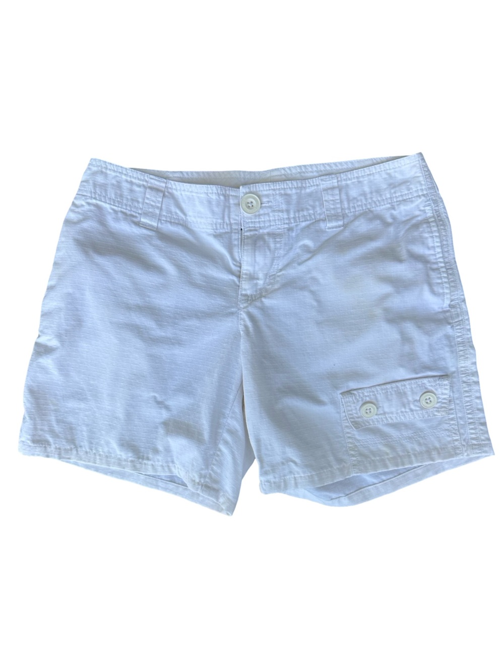 The North Face 6” Cargo Hiking Outdoor Shorts White Sz 6L Long
